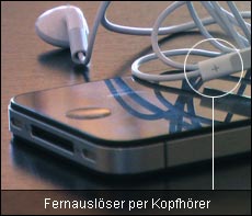 Fernauslöser für das iPhone