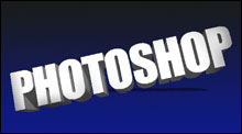 3D Text mit Photoshop – So geht’s!