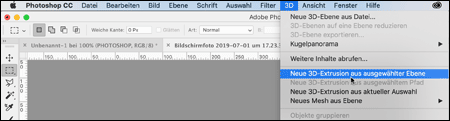 Photoshop 3D Effekte