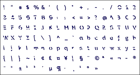 Sans Forgetica Font