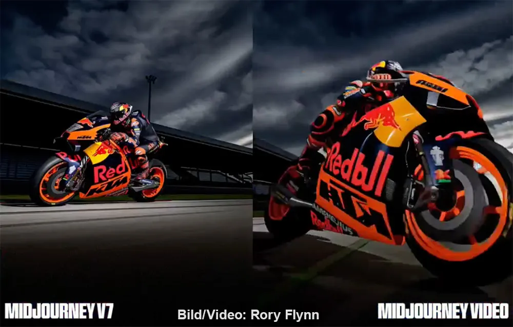Midjourney Video © Rory Flynn