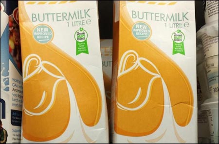 Tesco Penis-Milch: Logo Fail