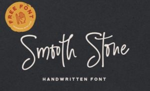 Smooth Stone Free Font 300x183