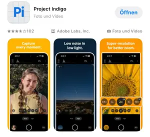 Adobe App: Project Indigo